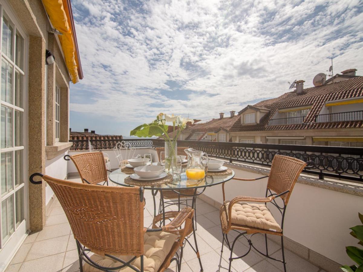 Desconectaengalicia Atico Vidal Rocha, Terraza Y Vistas Apartment Sanxenxo Exterior photo