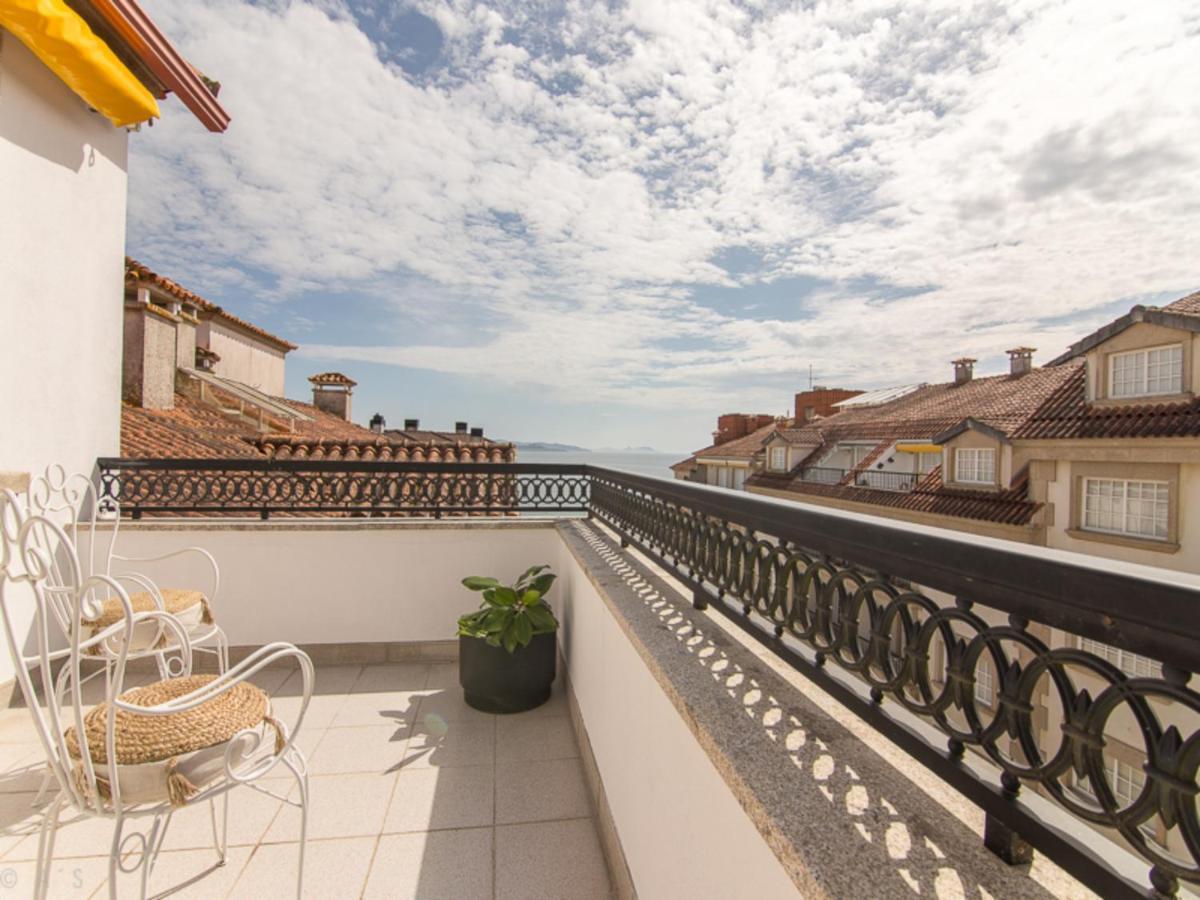 Desconectaengalicia Atico Vidal Rocha, Terraza Y Vistas Apartment Sanxenxo Exterior photo